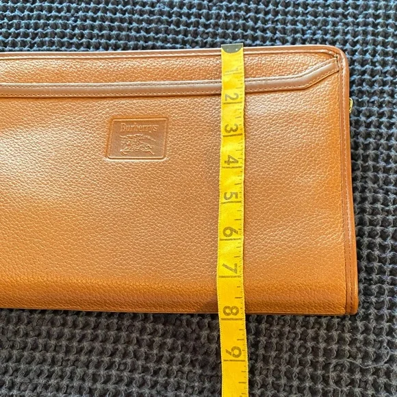Burberry Tan Leather Clutch - Picture 14 of 14